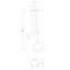 Luminaire suspendu grappe 3 lumières Allure-109834361