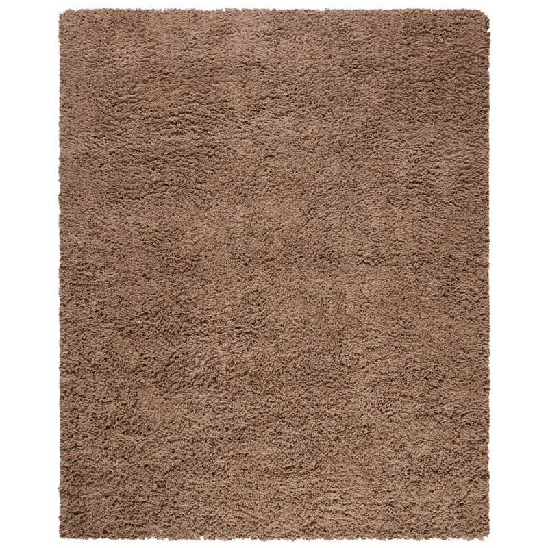 Classic Shag Hand Tufted Performance Solid Color Rug, Rectangle 7'6" x 9'6"