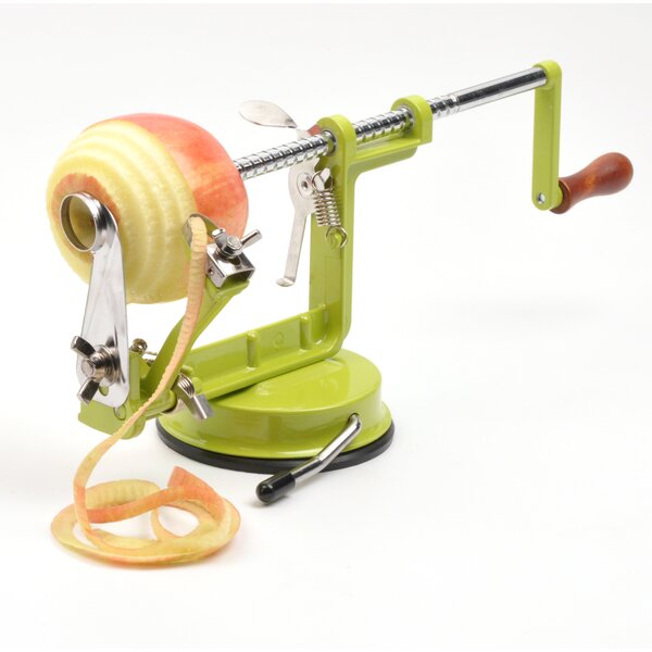 Pear Apple Peeler Slicer Corer Cutter Fruit Dicer with Suction Cup Safe New  USA