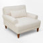 Chaise d'appoint, chaises de salon rembourrées-1990206356
