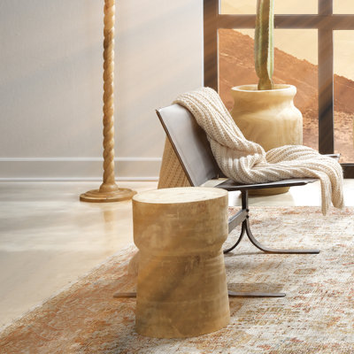 Dartavious Solid Wood End Table