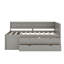 Lit de jour simple avec tiroirs et tablettes-10728919-10728875