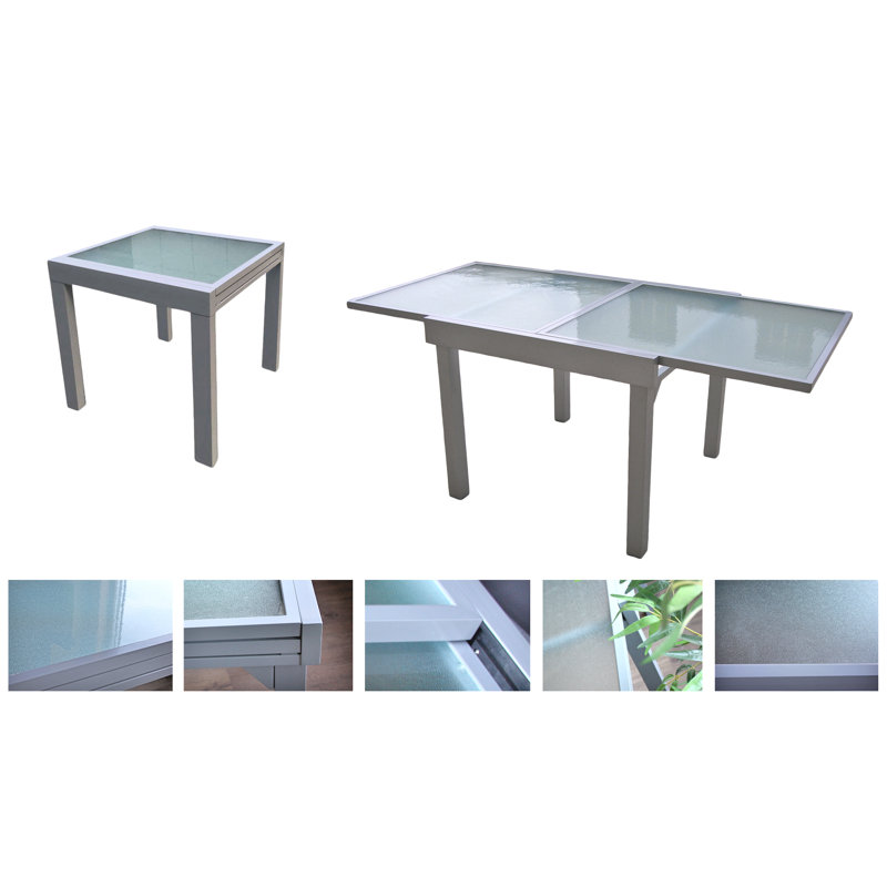 Lola Dining Set, 75cm H x 90cm W x 180cm D, 4