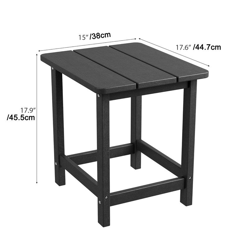 End Table, Black
