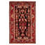 Andelz Black, Red Rug 4'4" x 7'3"