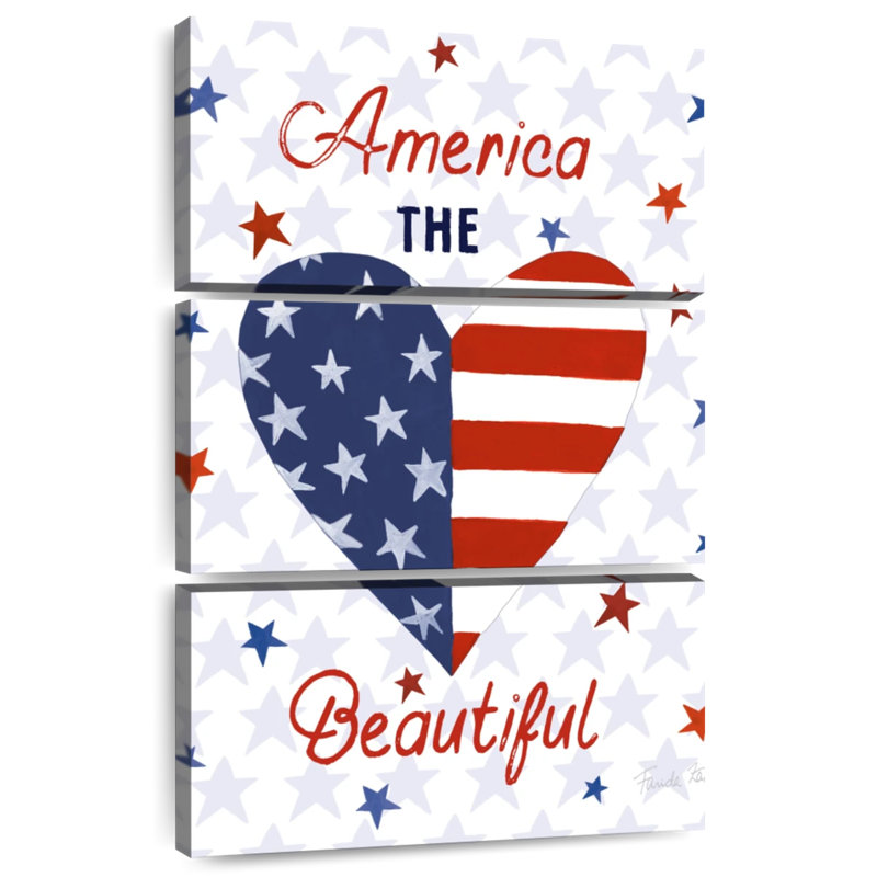 Lelend America The Beautiful II, H 32 po x l 20 po