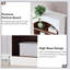 Bibliothèque bibliothèque à 5 niveaux pour le salon, le bureau et la chambre à coucher avec tablettes spacieuses et design élégant