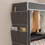 Anjo 89.18cm Rolling Clothing Rack-1113564770