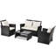 Salisbury 4 Seater Chair with Cushions-143058799