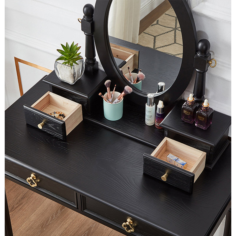 Meuble-lavabo de luxe en bois massif