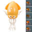 Rechargeable Dancing Octopus Toy with Music and Light-126524682