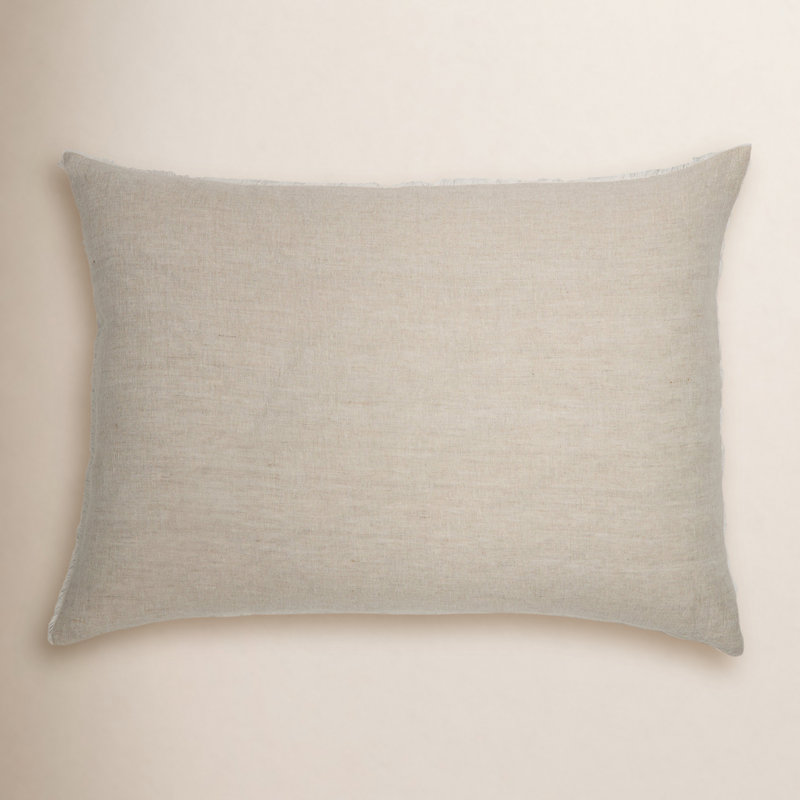 Hunter 100% Linen Sham Set, Flax, Standard