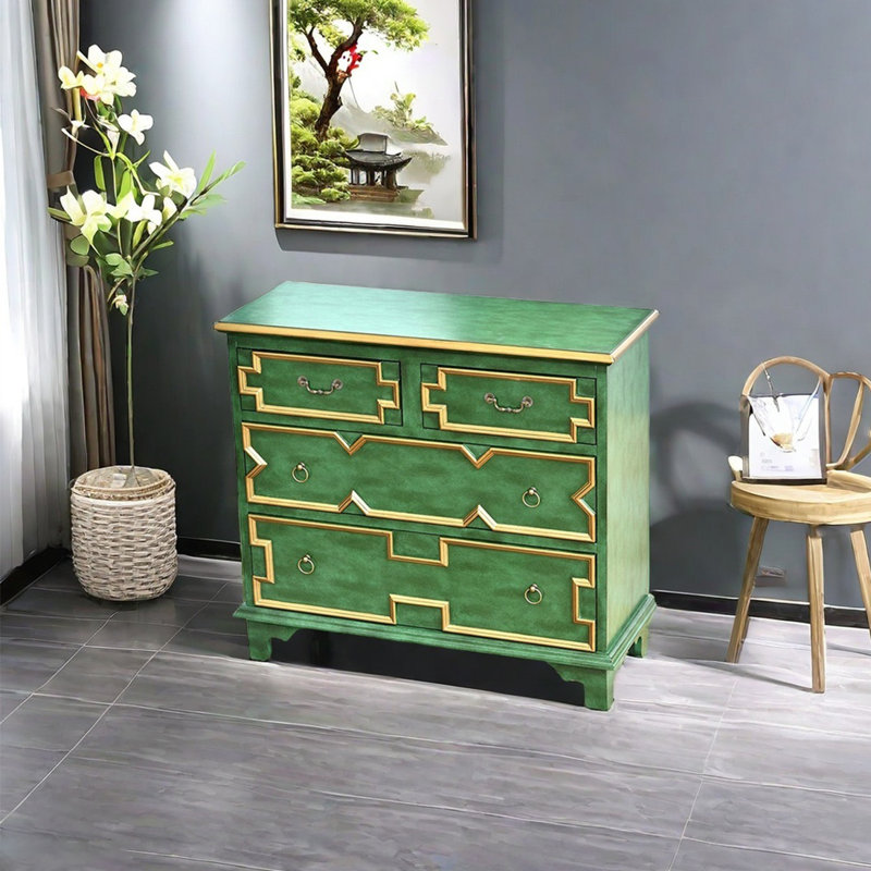 Commode décorative de style campagnard