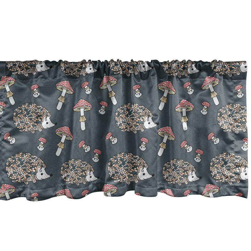 Ensemble de 2 cantonnières simples 54 "Ambesonne Nature Art, L 54 po x L 12 po