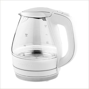 Home Basics 2.65 qt. Stainless Steel Whistling Stovetop Kettle WYF74603