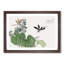 Dragonflies on a Flower by Morimoto Toko - Picture Frame Painting Print-55734305-55734307
