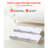 Under Bed Rolling Storage, 39.8x20.1x5.9 Inch, 2 Pack, Extra Capacity, - Sealing Lid, Stackable Vertically Storage With Wheels, Holds Heavy Items, Construction, Lockable