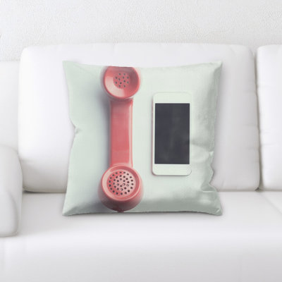 Marilyn Microsuede Reversible Throw Pillow