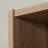 Engineered Wood Transitional 5-Shelf Bookcase, Brown-429006222