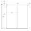 Portes de placard coulissantes en miroir-59878581