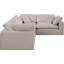 Canapé modulaire rembourré 4 pièces Hinrich-98917404