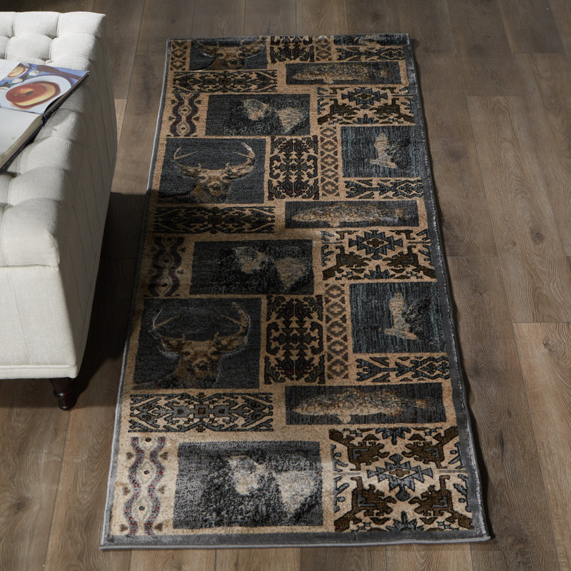 Shivers Geometric Indoor Rug, Runner 2'8" x 8'1"