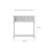 Retro Minimalist Console Table