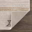 Tapis beige à rayures Dera-869041065