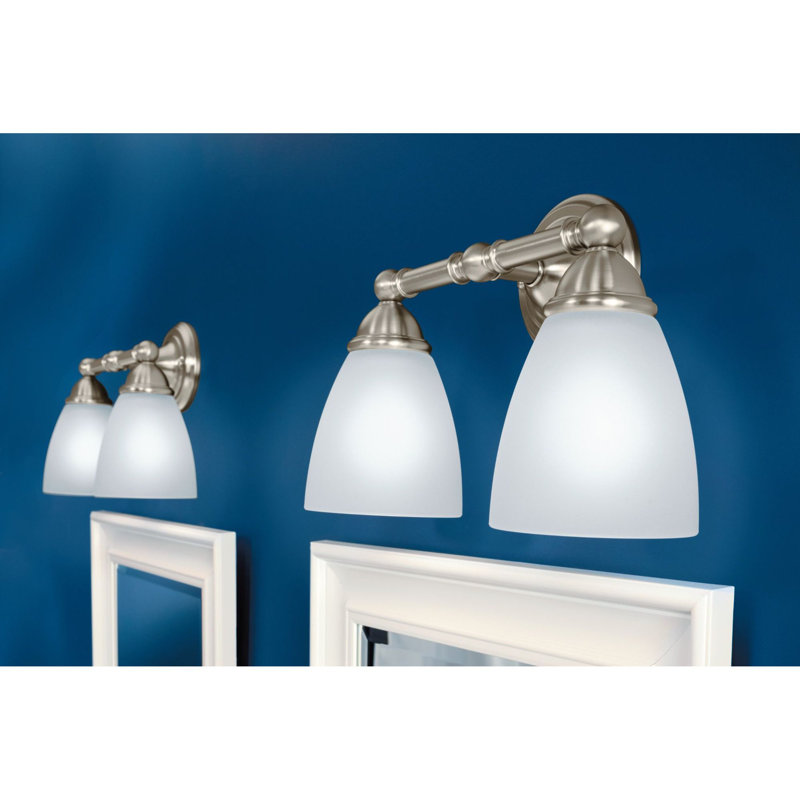 Brantford 2-Light Vanity Light, Brushed Nickel