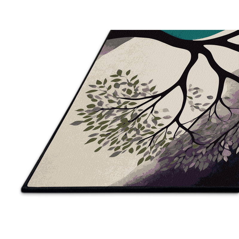 Twilight Canopy Rug, Round 6'