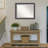 Ellie Beveled Framed Wall Mirror-120328308-120328307
