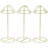 Metal Freestanding Hat Coat Rack