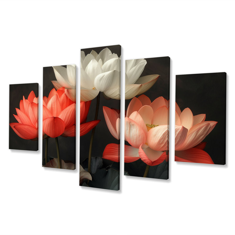 Cowger - Lotus Wall Art Set