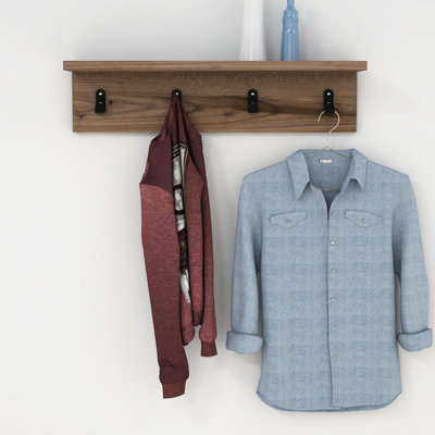 Accent Shelf with Hooks