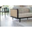 Rattan Sofa Black Stain