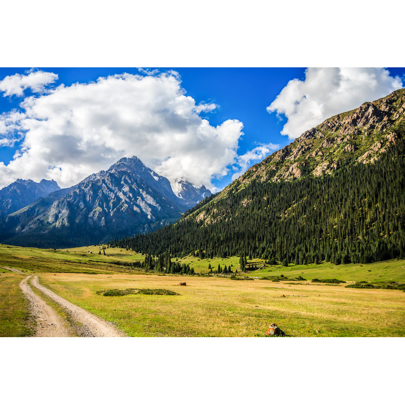 Atkin Mountain Landscape - Wrapped Canvas Print, 61cm H x 91cm W x 3.8cm D