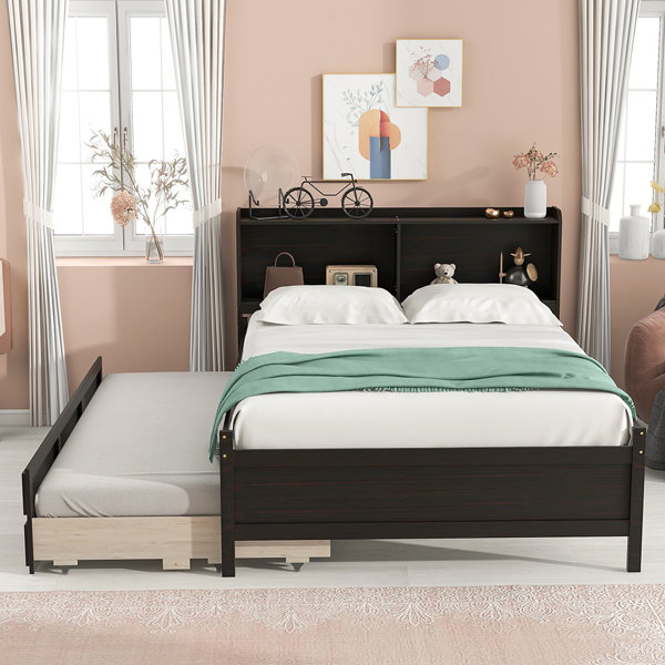 Lark Manor Aideyn Solid Wood Bed | Wayfair