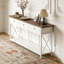 Table console à 3 tiroirs avec vestibule et tablette de rangement-63579047
