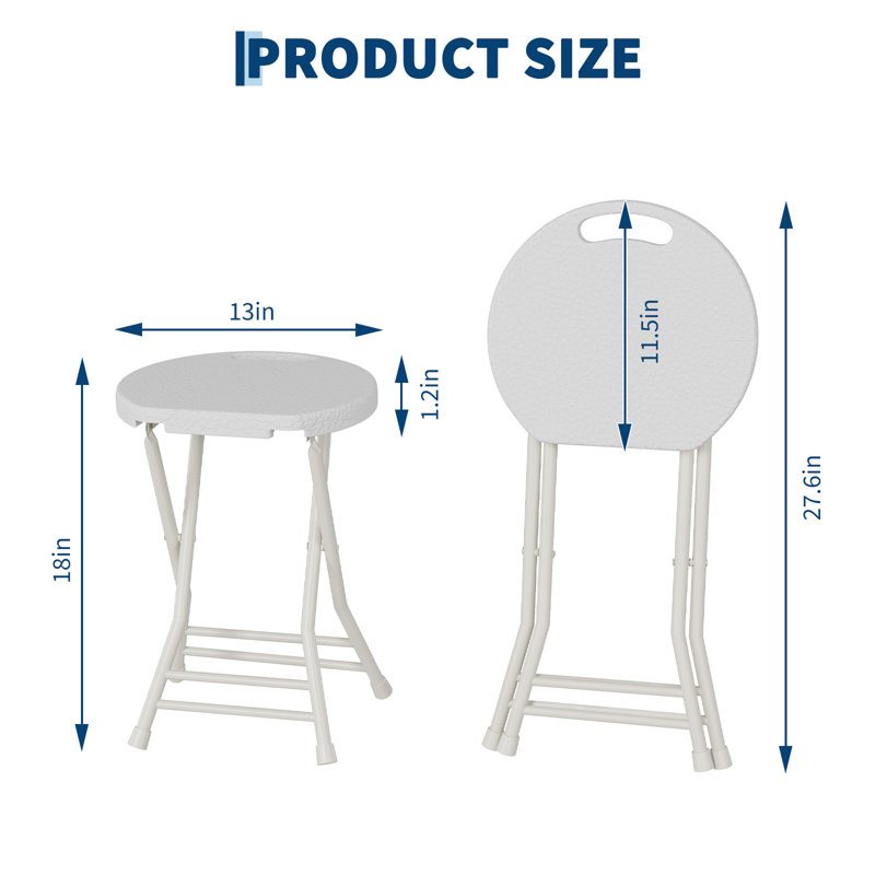 Plastic Banquet Folding Chair 1, White