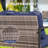 Metal Outdoor Patio Sofa with Cushions-102620316
