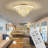 24-Inch Dimmable LED Crystal Flush Mount Chandelier with Remote and App-116642388-137800175