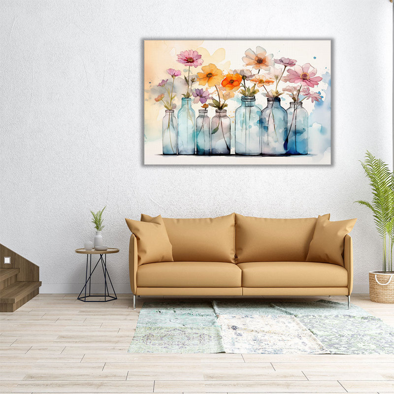 «Vintage Floral Bloom 2», H 12 po x l 18 po