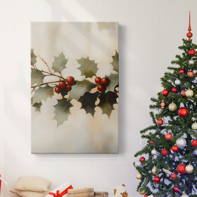Art des Fêtes de Noël - Toile tendue avec châssis, série 2 CD