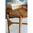  Round Mango Wood Accent Table – 20" Tall Natural Side Table