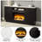 Jaramillo Server w/Natural Marble Top & Fireplace