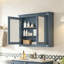 Armoire à pharmacie, armoire de rangement de salle de bain murale, armoire de salle de bain moderne avec 2 miroirs, armoire à miroir avec 2 tablettes réglables, 36 po x 28 po-1105957073