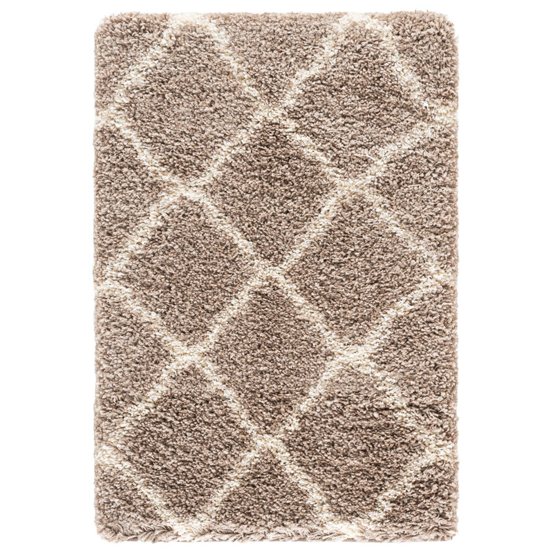 Tapis à poils longs Darrold Hudson, Rectangle 2 pi x 3 pi
