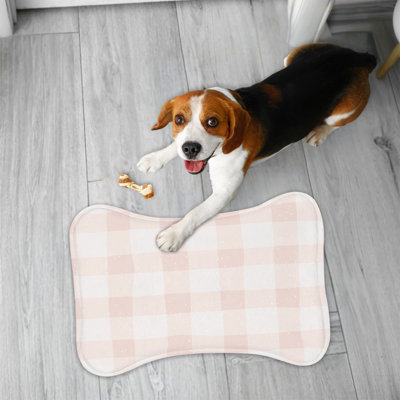 Blush Citrus Bliss - 1 Piece Bone Shape Feeding Mat