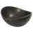 Eden Bath 12.75'' Black Stone Oval Bathroom Sink