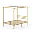 Toulouse Metal Canopy Bed Frame-59905131-59905132